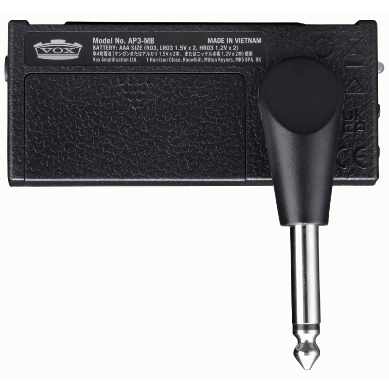 VOX amPlug3 Modern Bass Headphone Amplifier — view 2