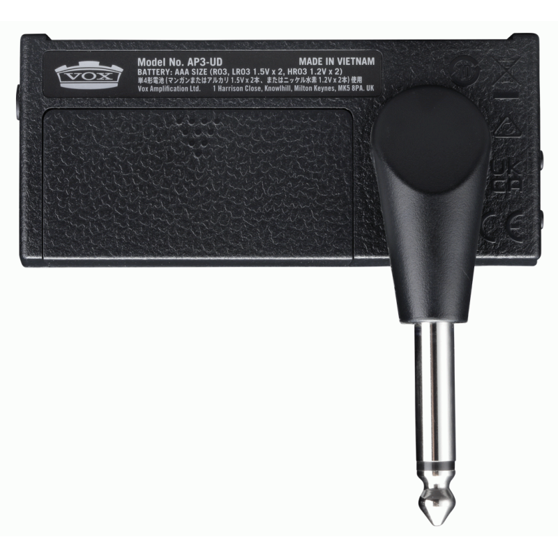 Vox amPlug3 UK Drive Headphone Amp for Guitarists and Bassists with Built-in Effects and Rhythms — view 2