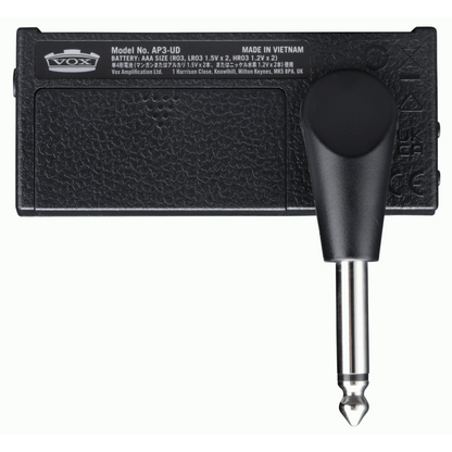 Vox amPlug3 UK Drive Headphone Amp for Guitarists and Bassists with Built-in Effects and Rhythms — view 2