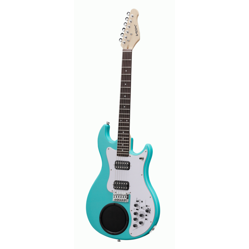 Vox APC-2 Guitar with Built-in Speaker and Effects - Aqua Green — view 3