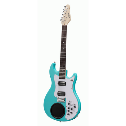 Vox APC-2 Guitar with Built-in Speaker and Effects - Aqua Green — view 3