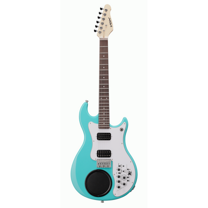 Vox APC-2 Guitar with Built-in Speaker and Effects - Aqua Green