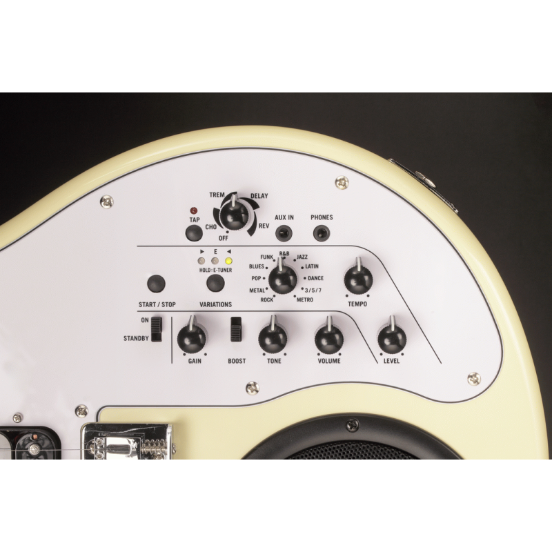 Vox APC-2 Guitar with Built-in Speaker and Effects - White — view 6