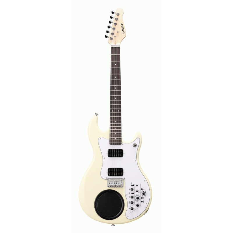 Vox APC-2 Guitar with Built-in Speaker and Effects - White