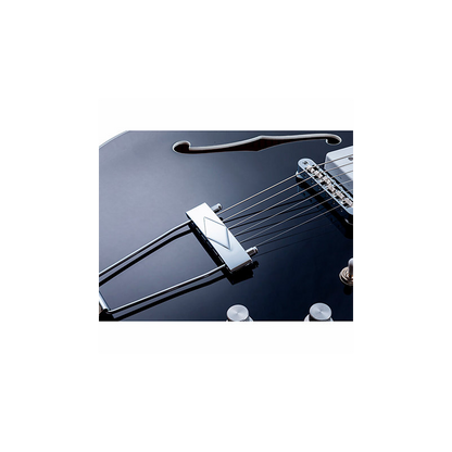 Vox Bobcat S66 Semi-Hollow Body Black Guitar — view 4