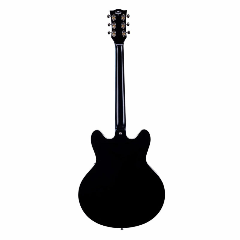 Vox Bobcat S66 Semi-Hollow Body Black Guitar — view 2