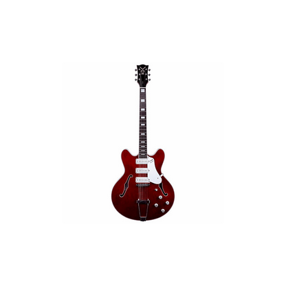 Vox BC-S66-CR Bobcat S66 Cherry Red Semi-Hollow Body Guitar