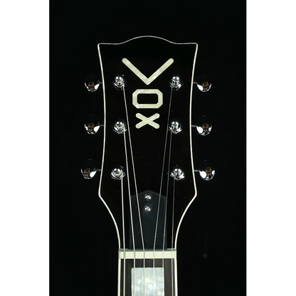 Vox Bobcat S66 Semi-Hollow Body Guitar in Italian Green — view 5