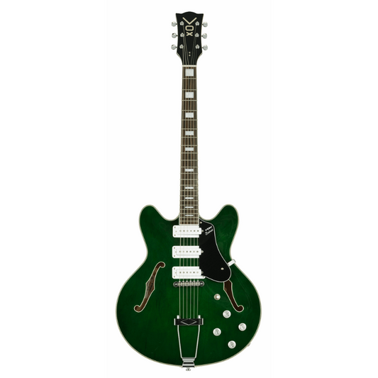 Vox Bobcat S66 Semi-Hollow Body Guitar in Italian Green