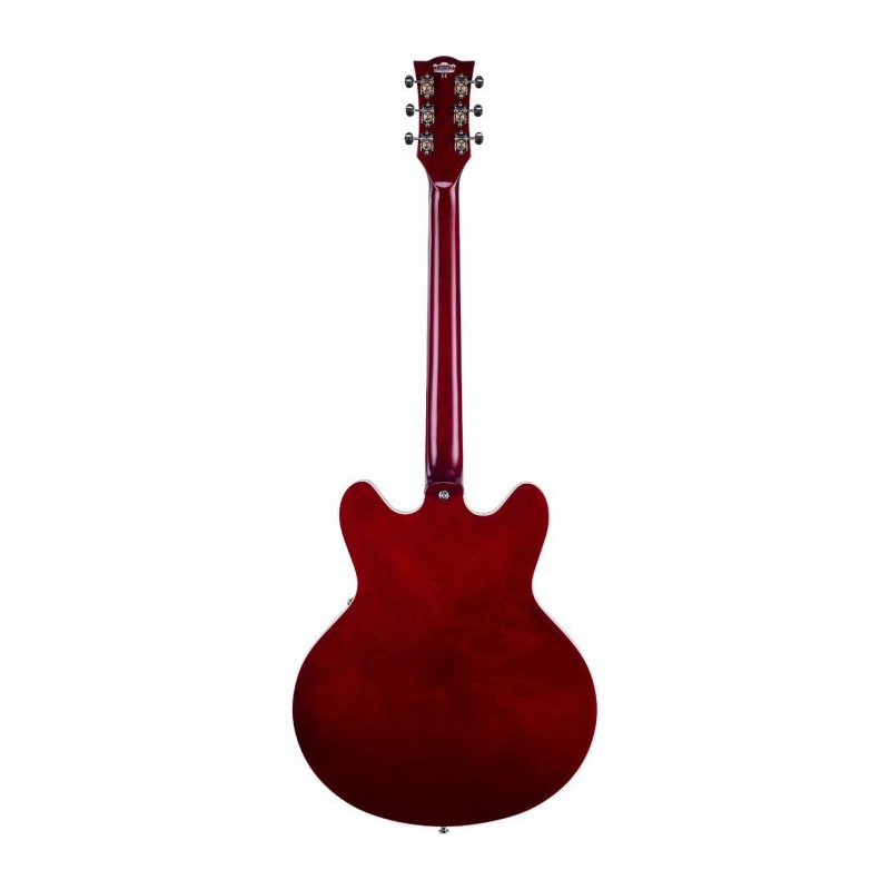 VOX BC-V90-CR Bobcat V90 Cherry Red Semi-Hollow Body Guitar — view 2