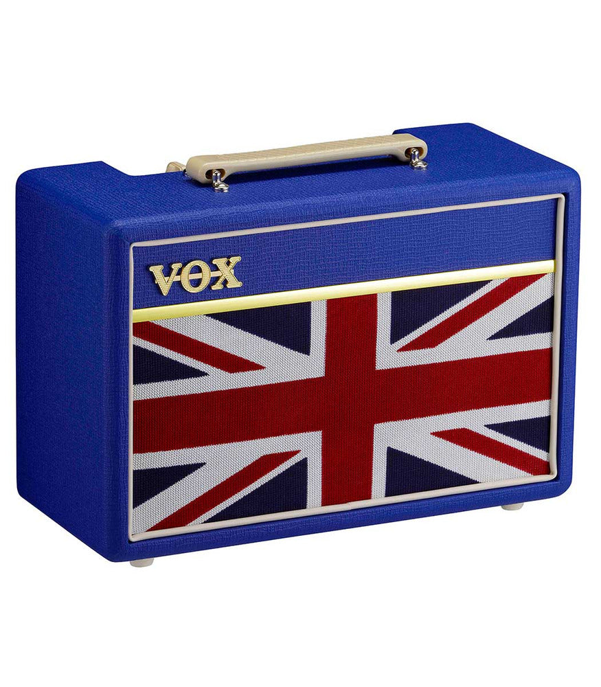 Vox Pathfinder 10 Limited Edition Union Jack Royal Blue Combo Amplifier — view 2