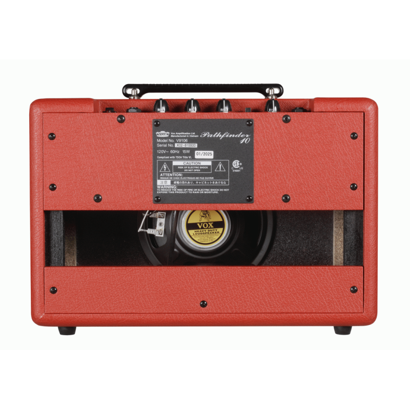 Vox Pathfinder 10 Limited Edition Red Amplifier — view 2