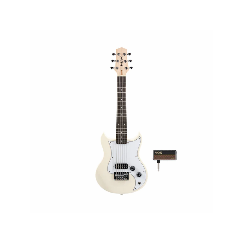 Vox SDC Mini Electric Guitar White with amPlug