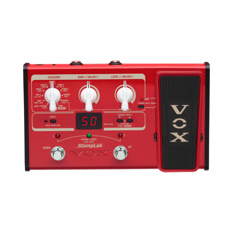 Vox SL2B StompLab 2 Bass Effect Pedal with Expression