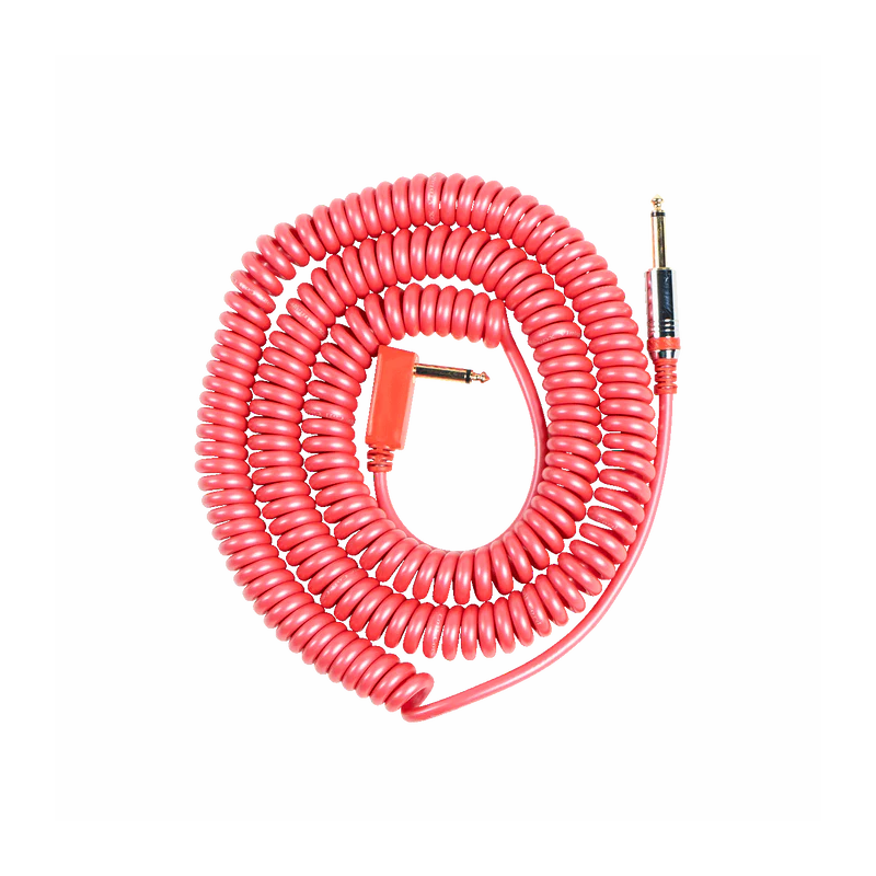 Vox VCC090RD Red Coiled Cable 9m with Mesh Bag