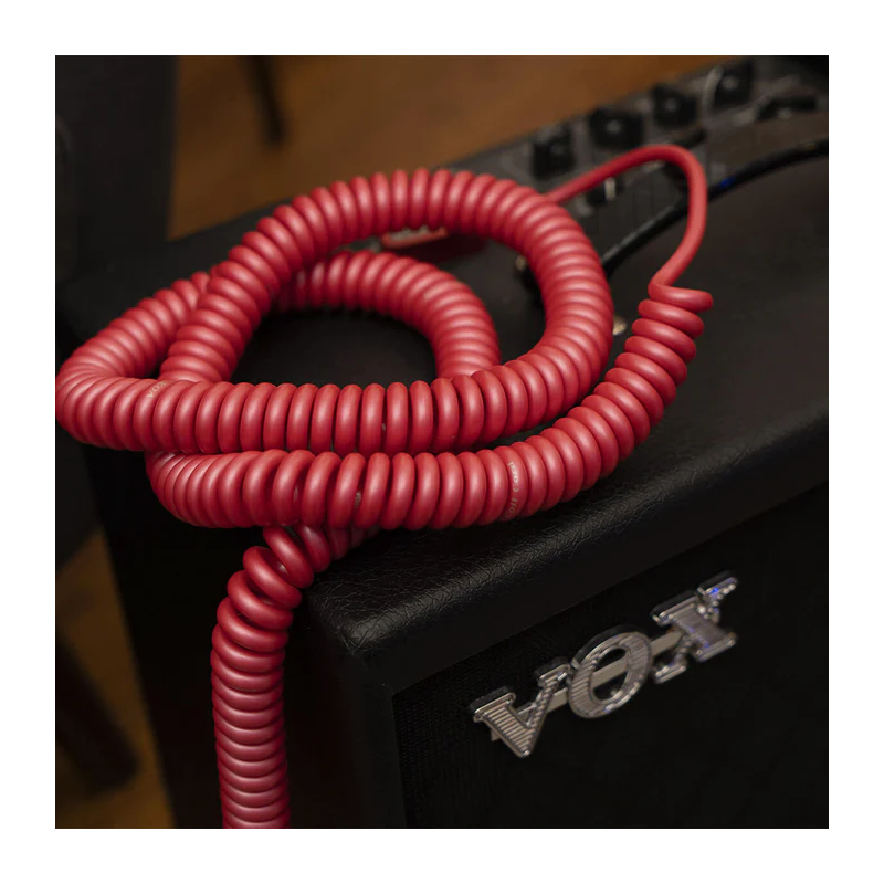 Vox VCC090RD Red Coiled Cable 9m with Mesh Bag — view 3
