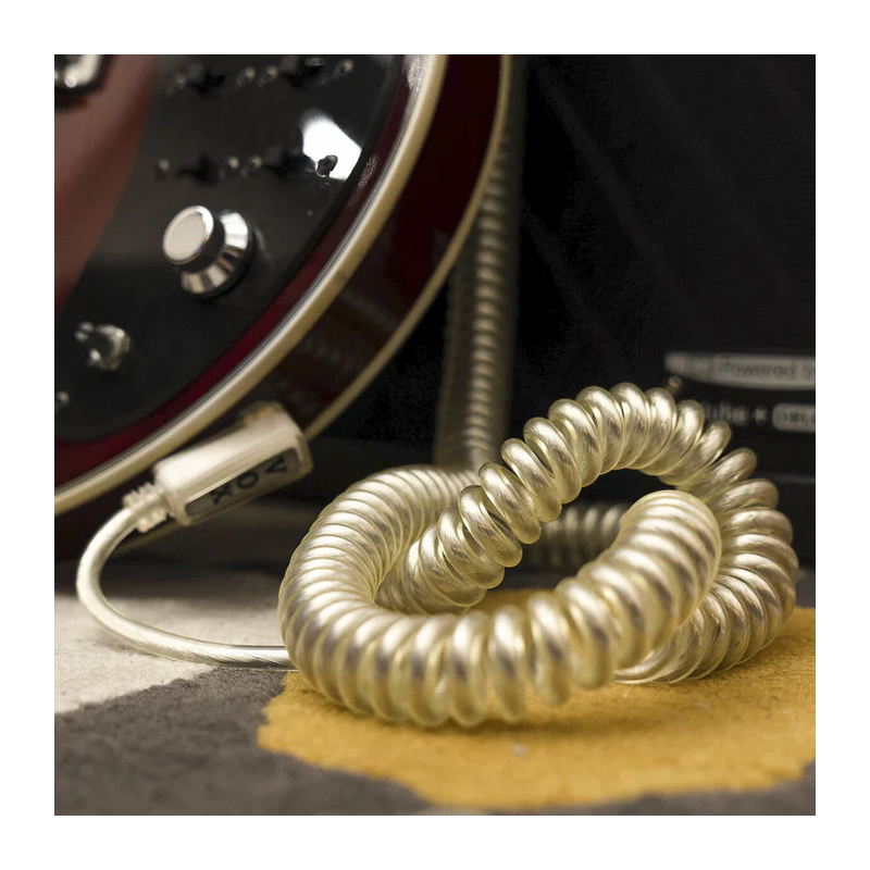 Vox VCC090SL Silver Coiled Cable 9 M with Mesh Bag — view 2