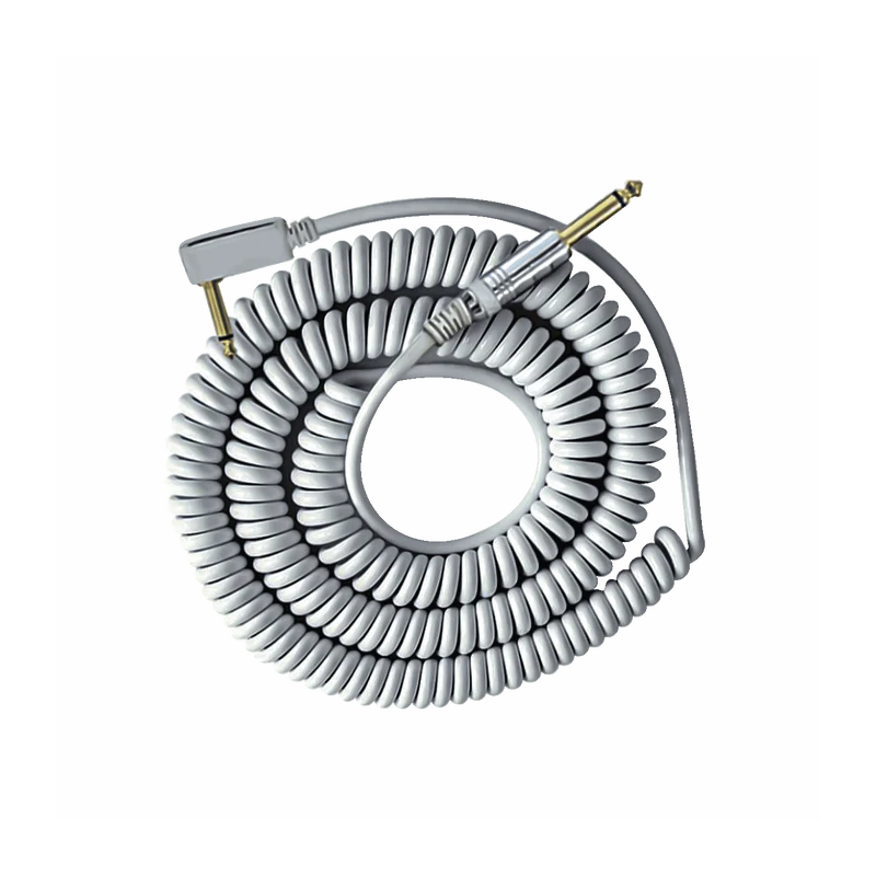 Vox VCC090WH White Coiled Cable 9m with Mesh Bag