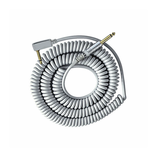 Vox VCC090WH White Coiled Cable 9m with Mesh Bag