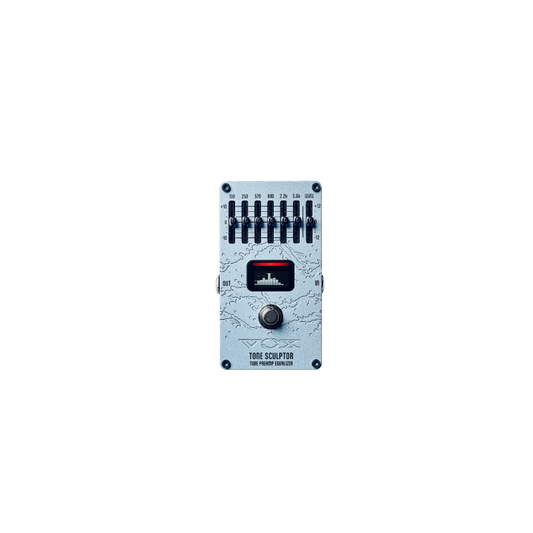Vox Valve Energy Tone Sculptor Graphic Equalizer with Nutube Preamp for Guitar Tone Shaping