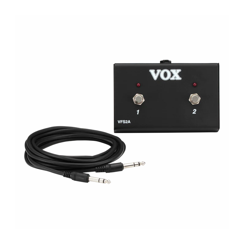 Vox VFS2A Dual Footswitch with LEDs for AC Custom Series