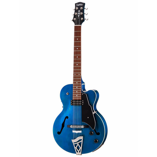 Vox VGA-3D-TB Giulietta 3D Trans Blue Acoustic/Electric Guitar