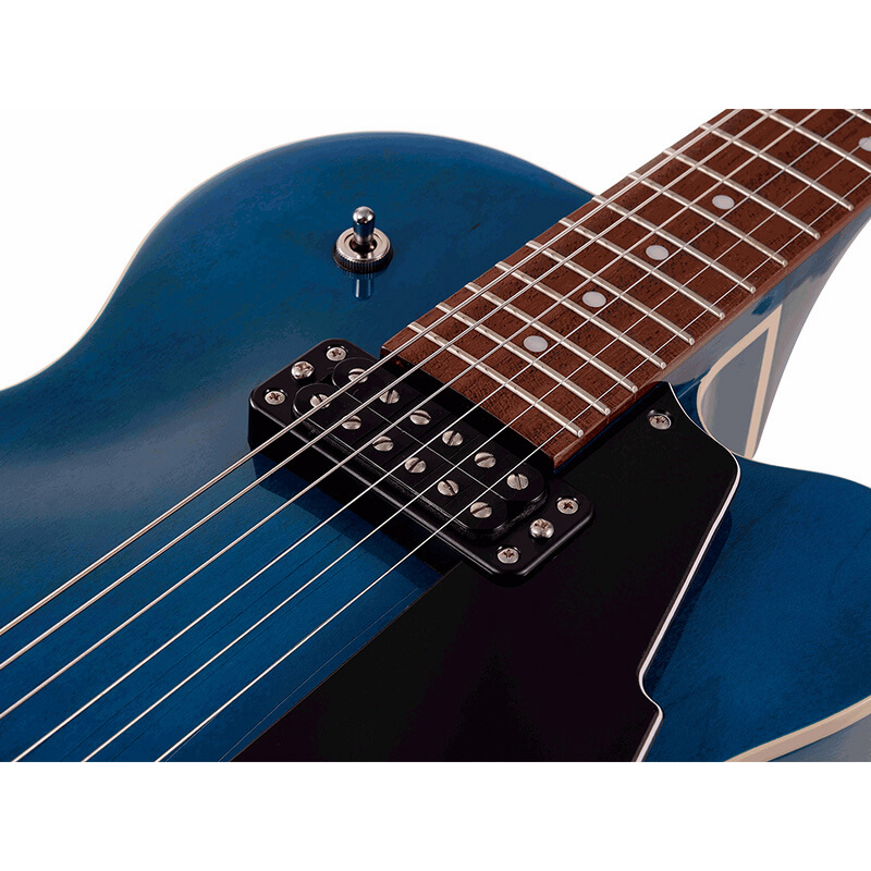 Vox VGA-3D-TB Giulietta 3D Trans Blue Acoustic/Electric Guitar — view 3
