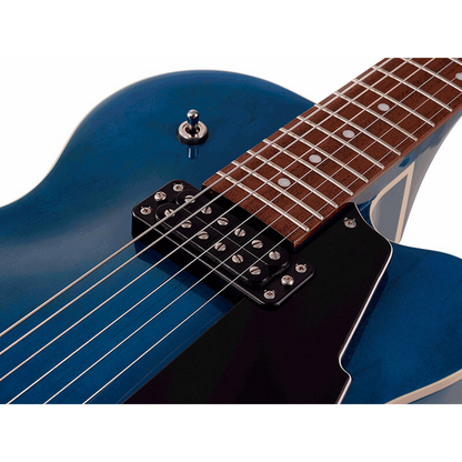 Vox VGA-3D-TB Giulietta 3D Trans Blue Acoustic/Electric Guitar — view 3