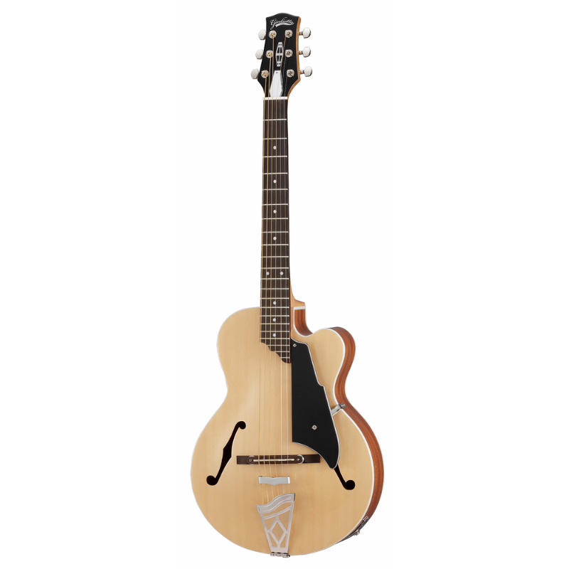 VOX VGA-3PS Giulietta 3PS Natural Cutaway Archtop Guitar