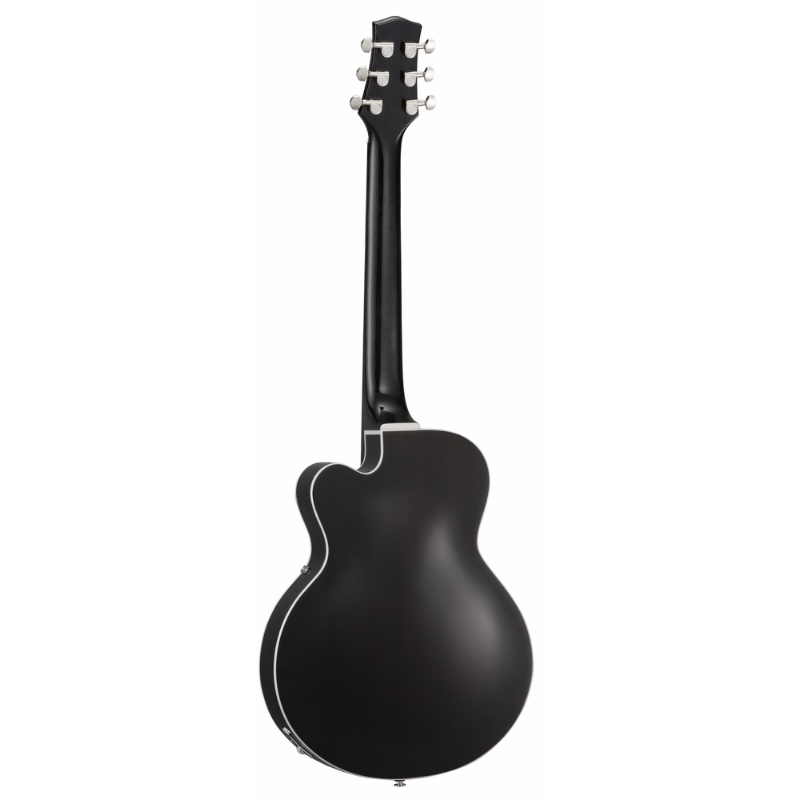 VOX Giulietta VGA-3PS-TK 3PS Trans Black Archtop Guitar — view 2