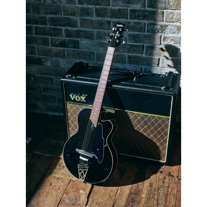 VOX Giulietta VGA-3PS-TK 3PS Trans Black Archtop Guitar — view 3