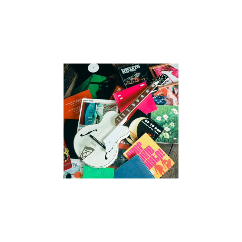 Vox VGA 5TPS Giulietta Pearl White Acoustic Guitar — view 4
