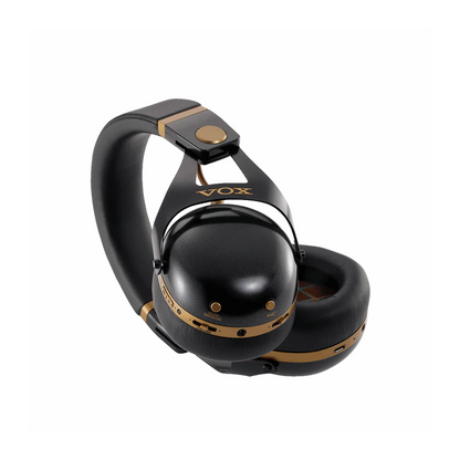 Vox VH-Q1BK Bluetooth Noise Cancelling Headphones for Guitarists - Black — view 2