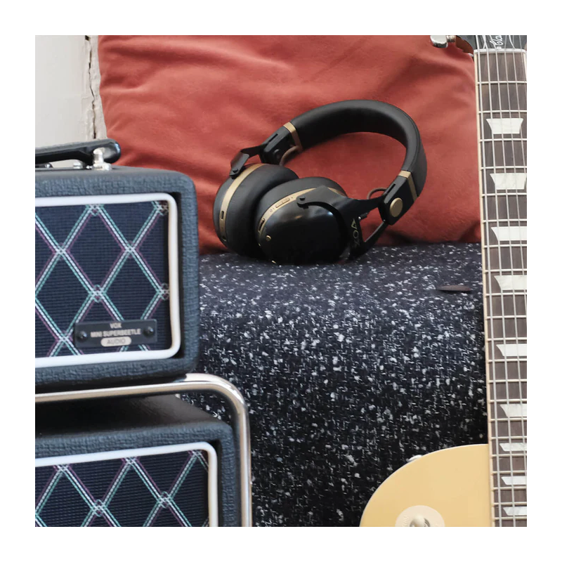 Vox VH-Q1BK Bluetooth Noise Cancelling Headphones for Guitarists - Black — view 4