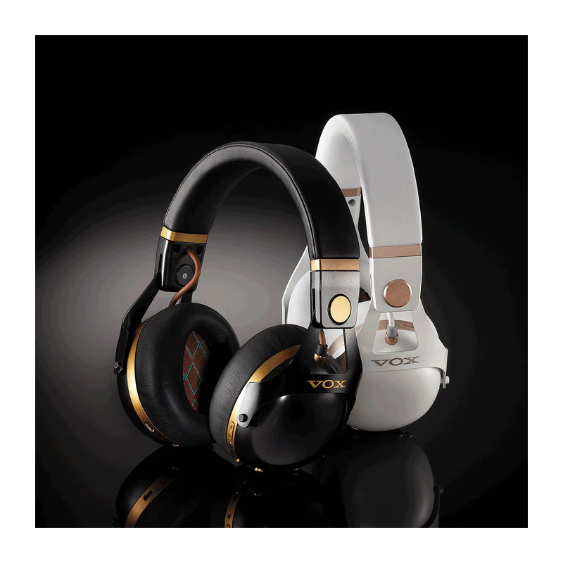 Vox VH-Q1WH Bluetooth Noise Cancelling Headphones for Guitarists - White — view 6