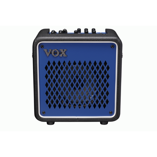 Vox Mini Go 10 Watt Amplifier - Lightweight, Portable, 6.5-Inch Speaker, Battery-Powered, Vocoder, Effects, Mic & AUX Inputs