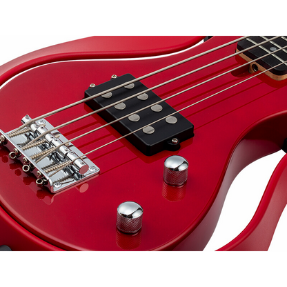Vox VSB 1H Starstream Bass Red Short-Scale Electric Bass Guitar — view 3