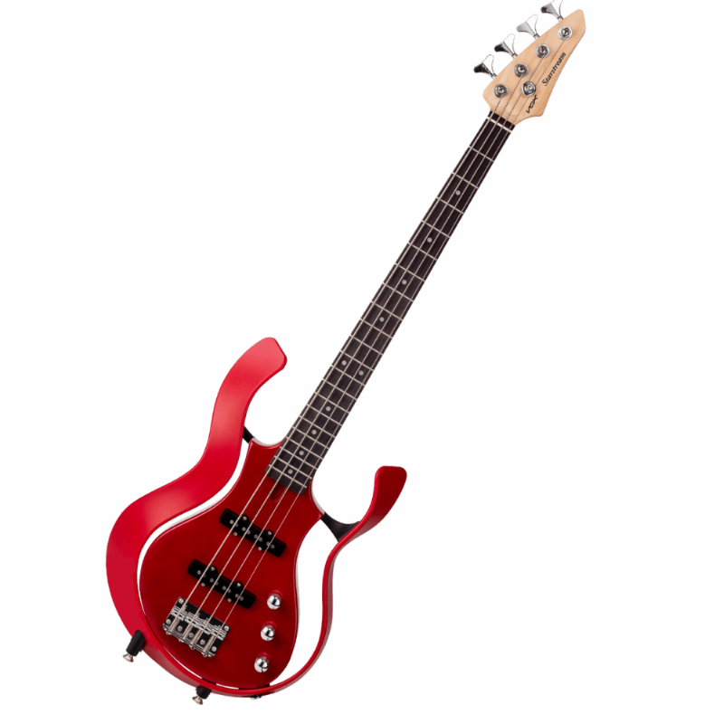 Vox VSB 2S Starstream Bass Electric Guitar - Red Finish