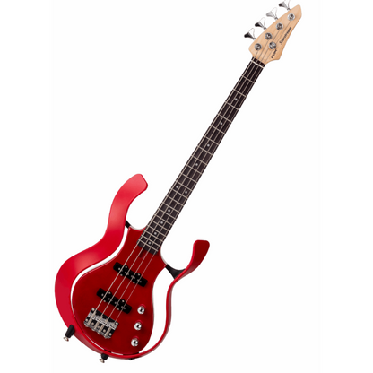 Vox VSB 2S Starstream Bass Electric Guitar - Red Finish