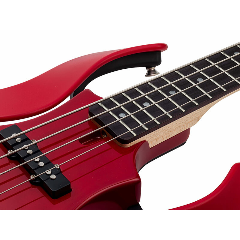 Vox VSB 2S Starstream Bass Electric Guitar - Red Finish — view 3