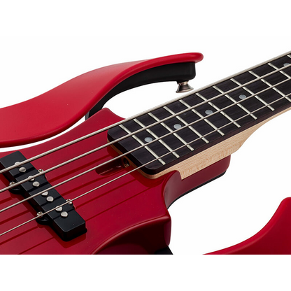 Vox VSB 2S Starstream Bass Electric Guitar - Red Finish — view 3