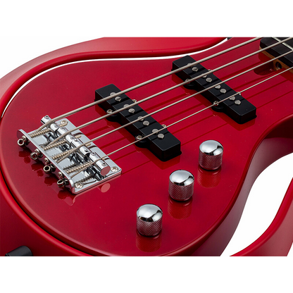 Vox VSB 2S Starstream Bass Electric Guitar - Red Finish — view 4