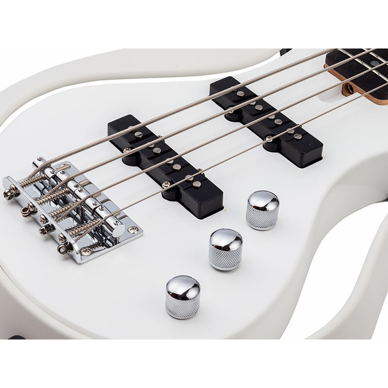 Vox VSB 2S Starstream Bass Electric Guitar - White Finish — view 4
