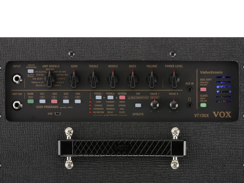 Vox VT20X Valvetronix Hybrid Guitar Amp Combo w/ Valve Preamp 1x8" Speaker (20w) — view 2