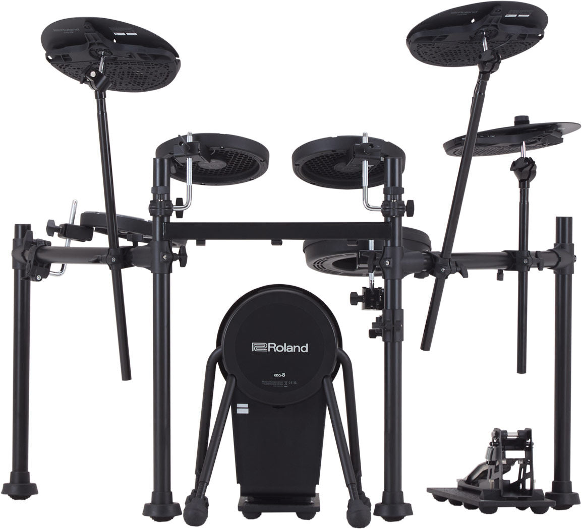 ROLAND VQD-106 Quiet Design Drum Kit - Low Noise Practice Solution for Home Drumming — view 3