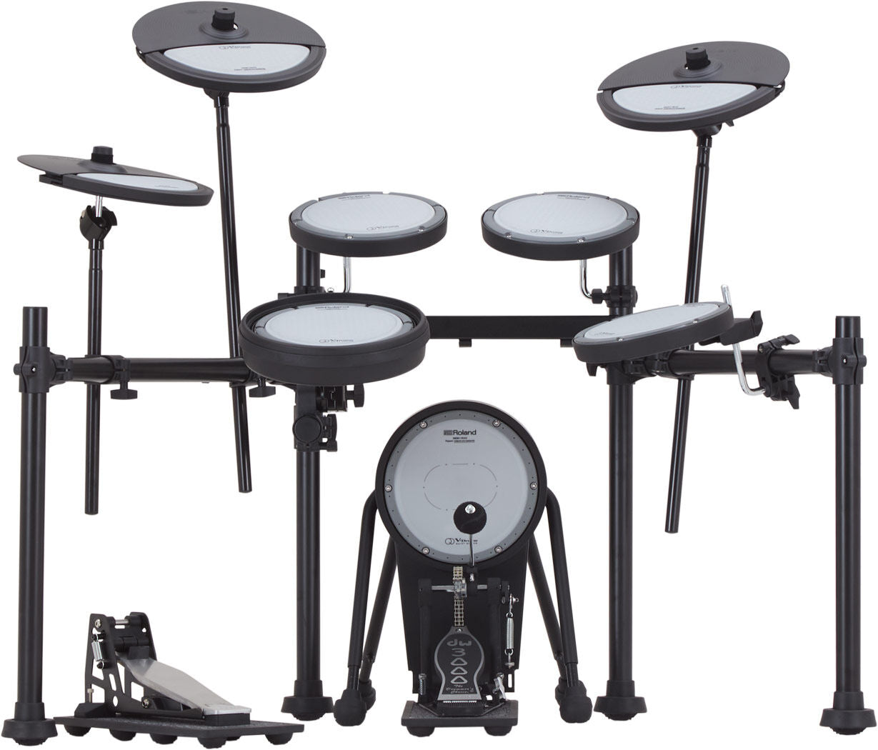 ROLAND VQD-106 Quiet Design Drum Kit - Low Noise Practice Solution for Home Drumming — view 2