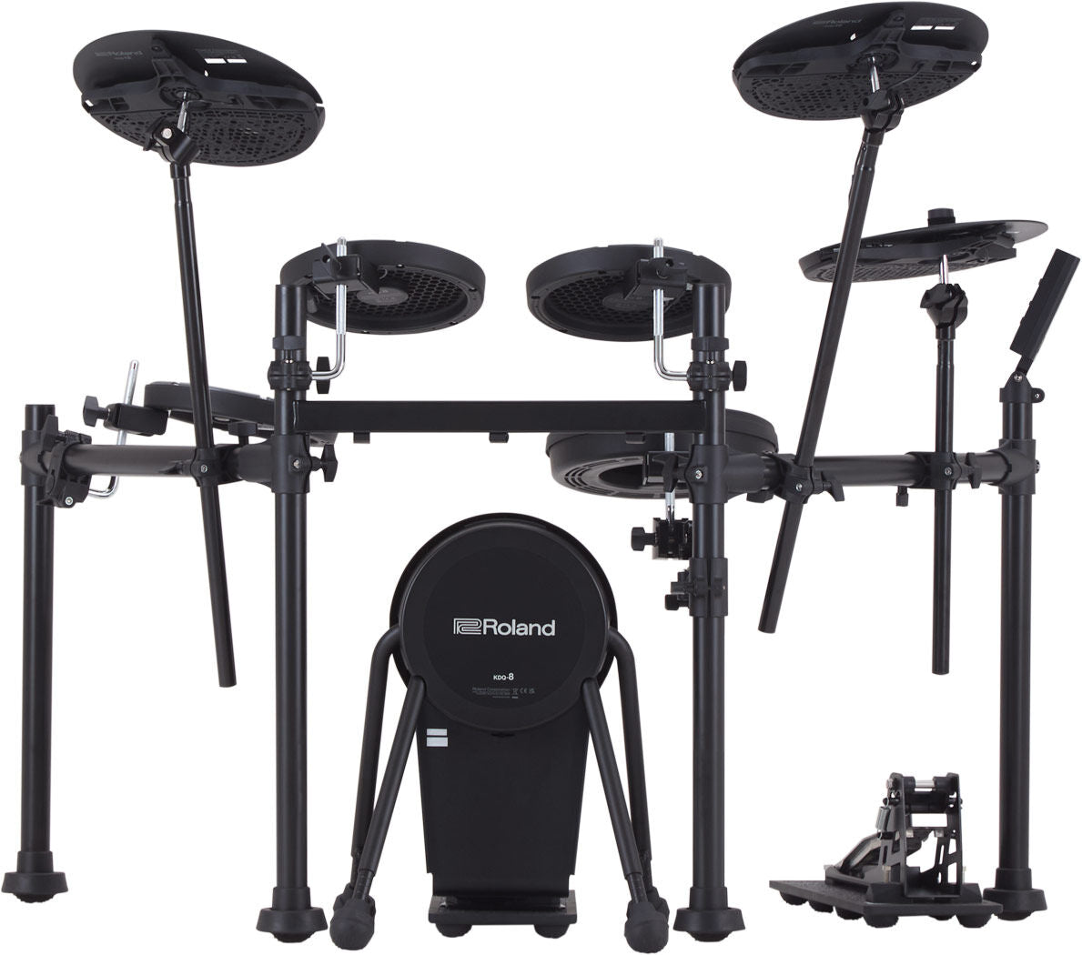 ROLAND VQD106S V-Drums Quiet Design Kit with TD-07 - Ultimate Low Noise Practice Solution for Home Drummers — view 3