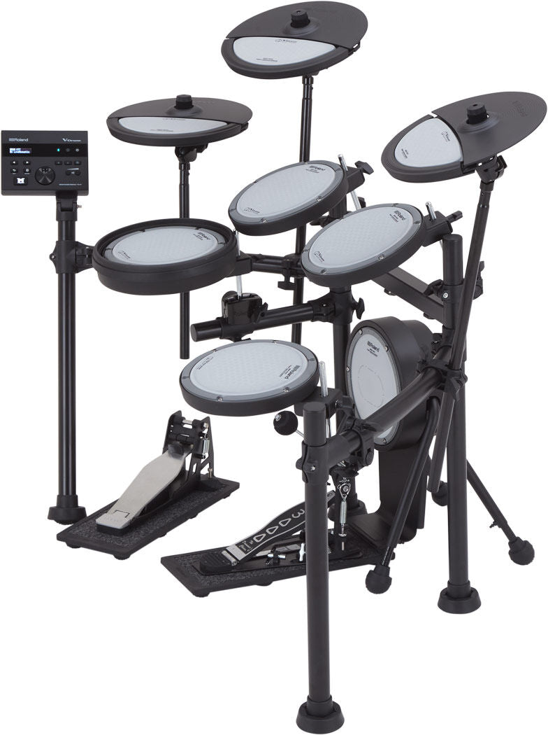 ROLAND VQD106S V-Drums Quiet Design Kit with TD-07 - Ultimate Low Noise Practice Solution for Home Drummers — view 4