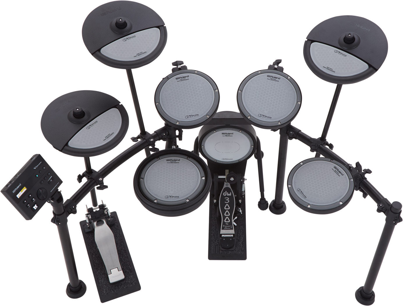ROLAND VQD106S V-Drums Quiet Design Kit with TD-07 - Ultimate Low Noise Practice Solution for Home Drummers — view 5