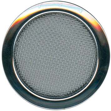 AMS VS57 Resonator Soundhole Cover Chrome
